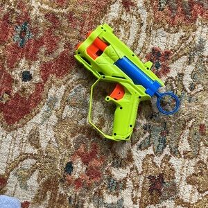 Nerf Neon Green and Blue Blaster